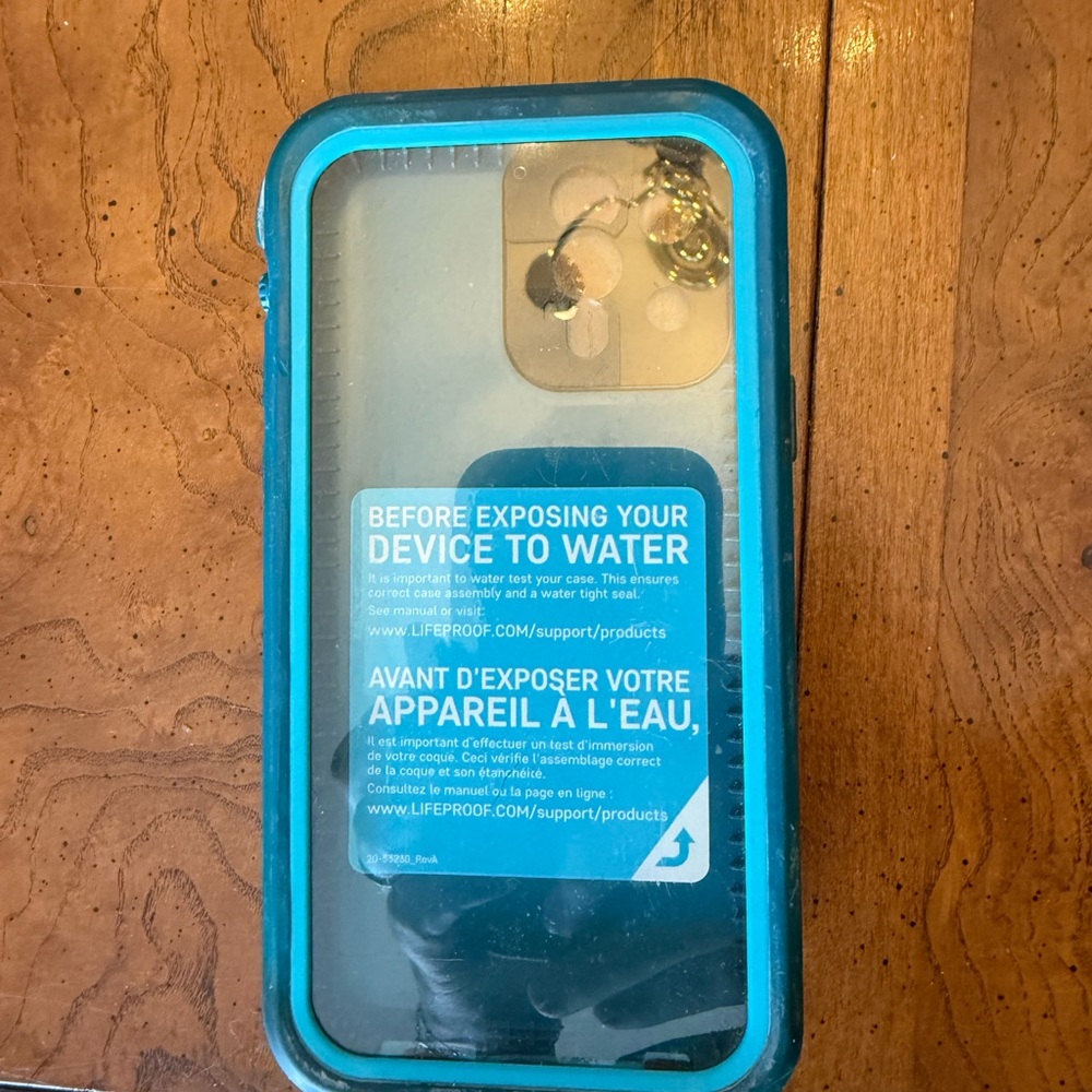 LifeProof Blue Protective Phone Case for iPhone